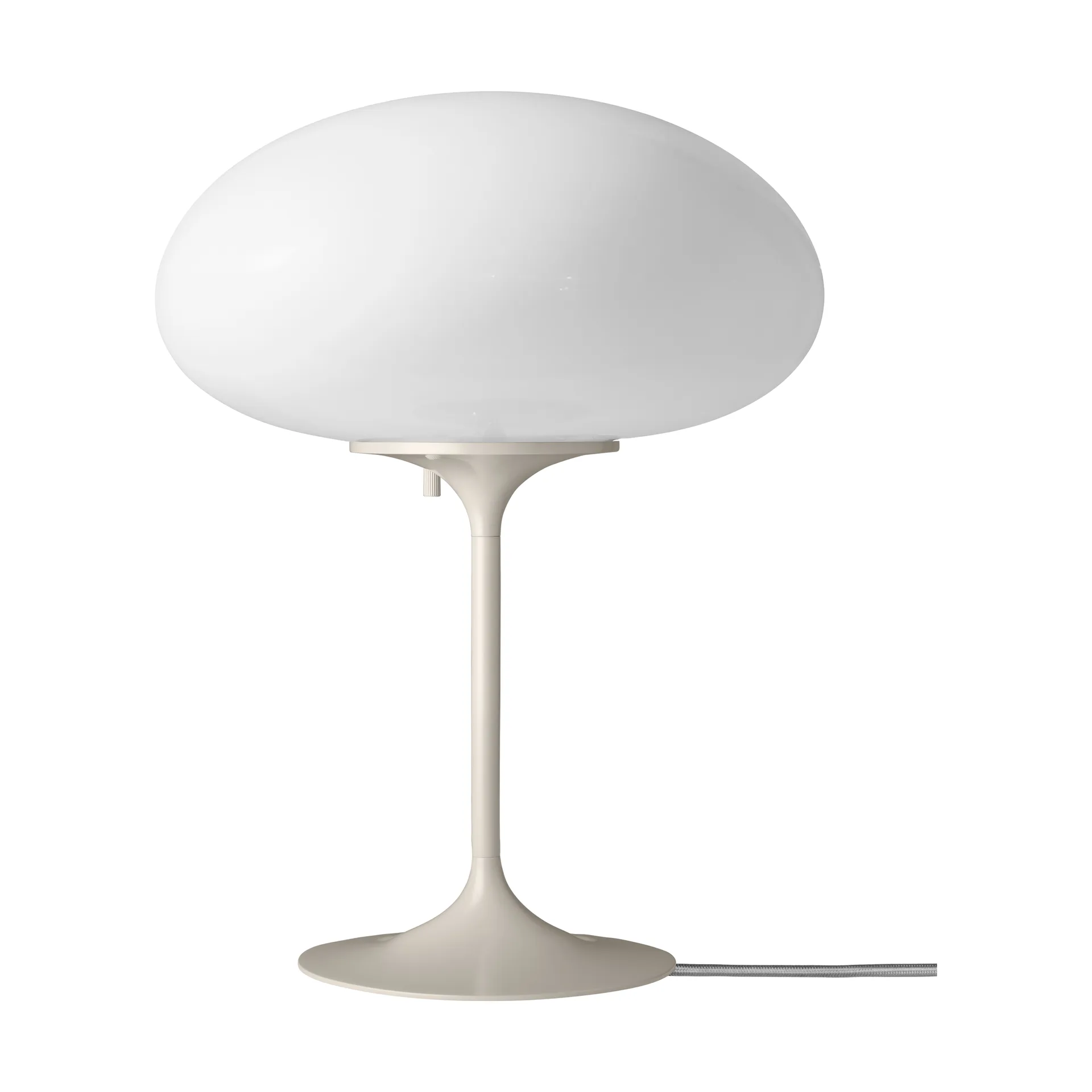 Stemlite bordslampa, Pebble grey-opalglas, 42 cm GUBI