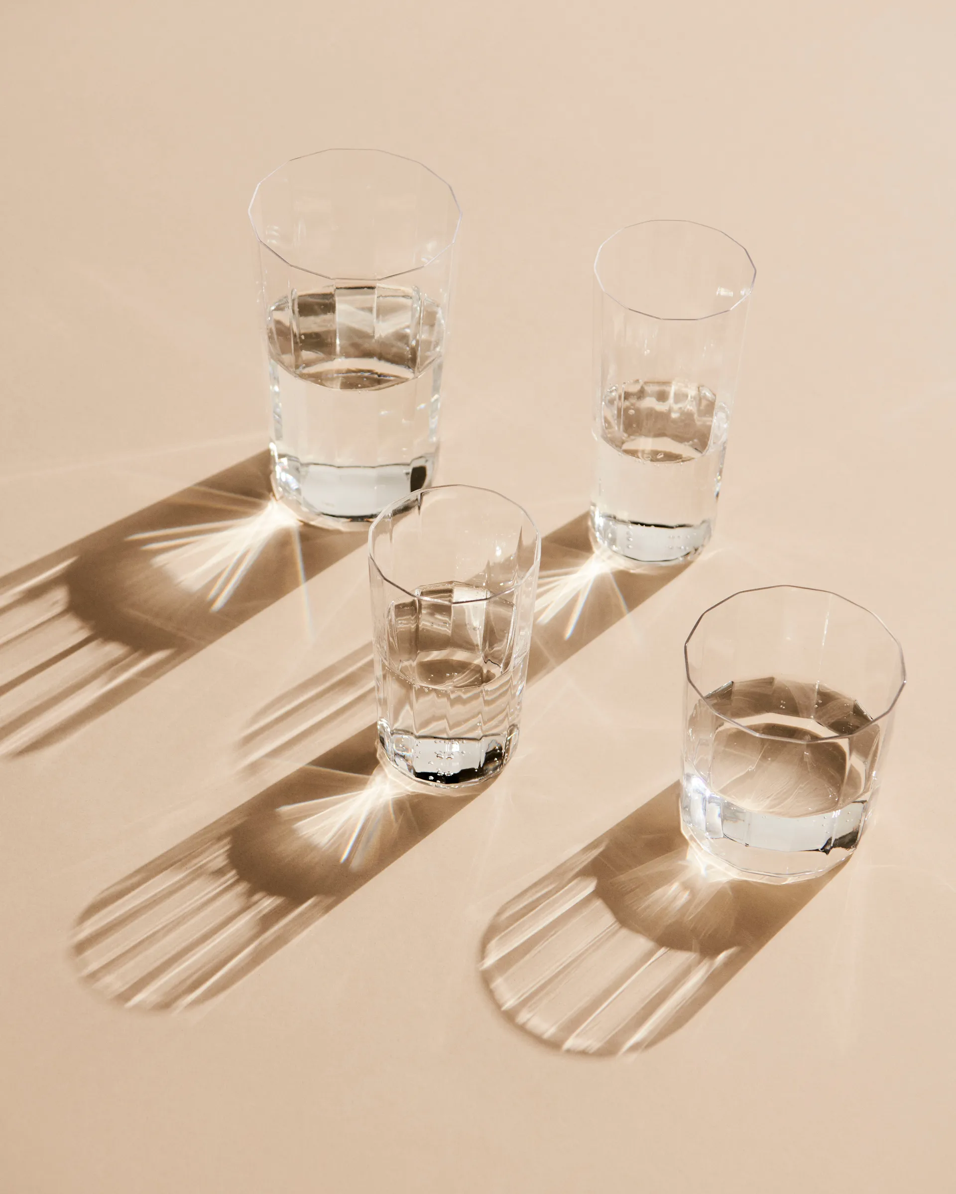 Angle dricksglas 4-pack, Tall 13 cm HAY