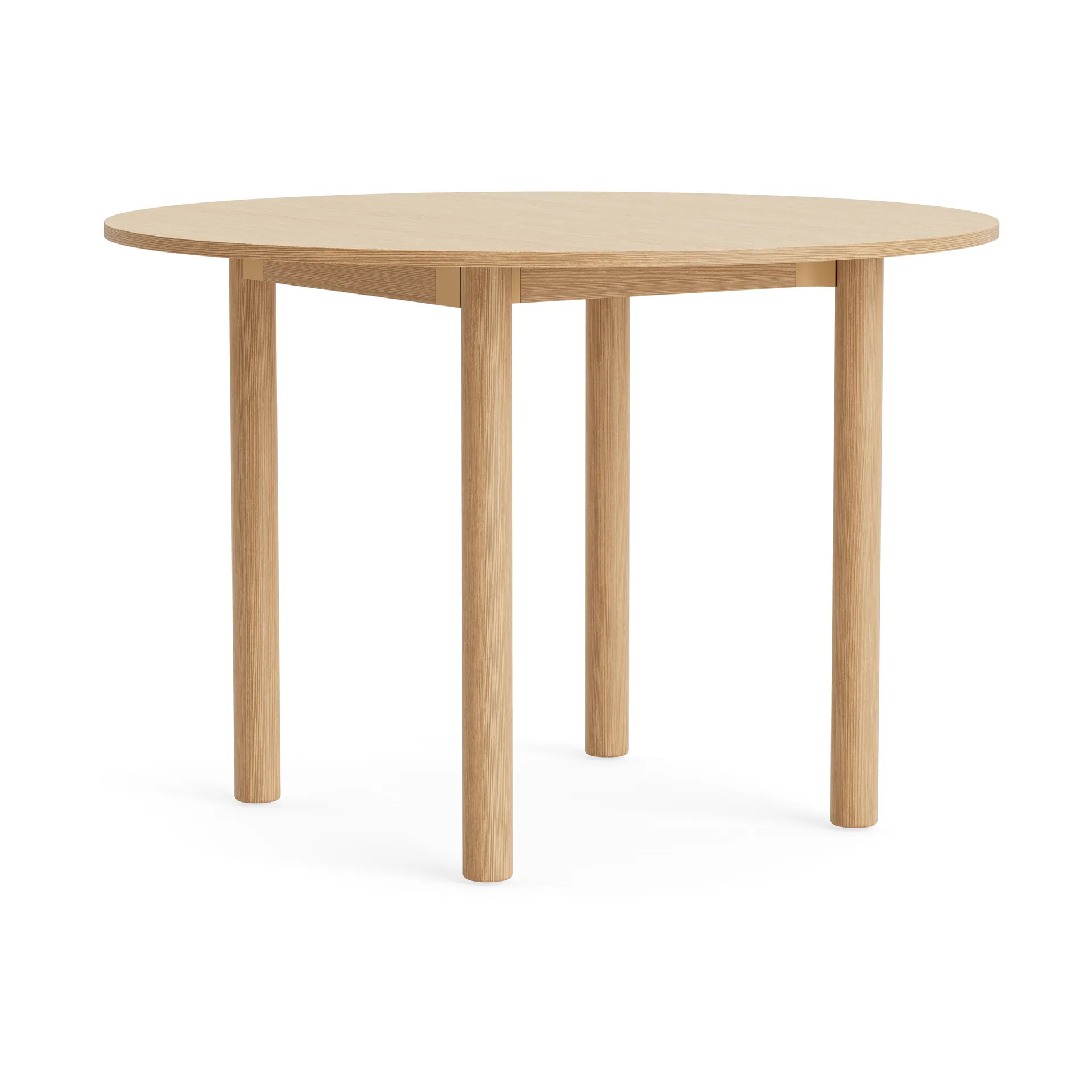 Annex Round matbord, Lackerad ek, Ø110 cm HAY