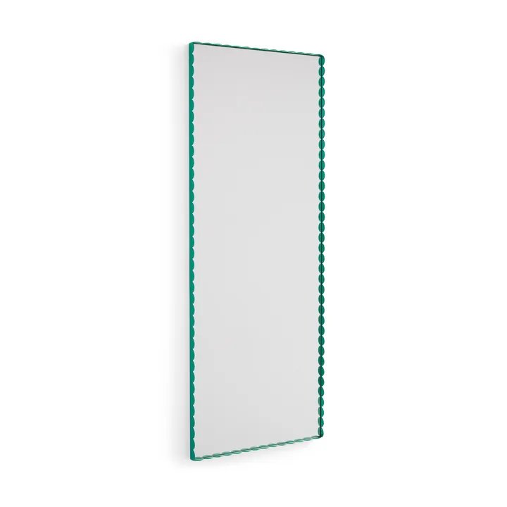 Arcs Mirror Rectangle M spegel 50x133,5 cm - Green - HAY