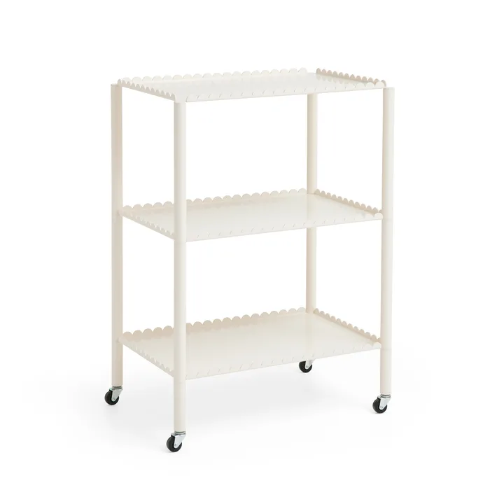 Arcs Trolley High serveringsvagn - Eggshell - HAY