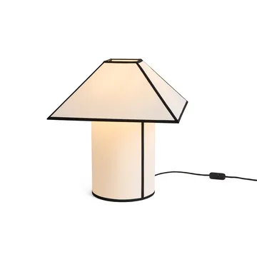 Ava pyramid bordslampa 45 cm - White - HAY