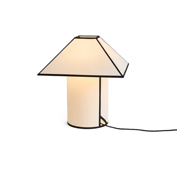 Ava pyramid bordslampa 45 cm - White - HAY