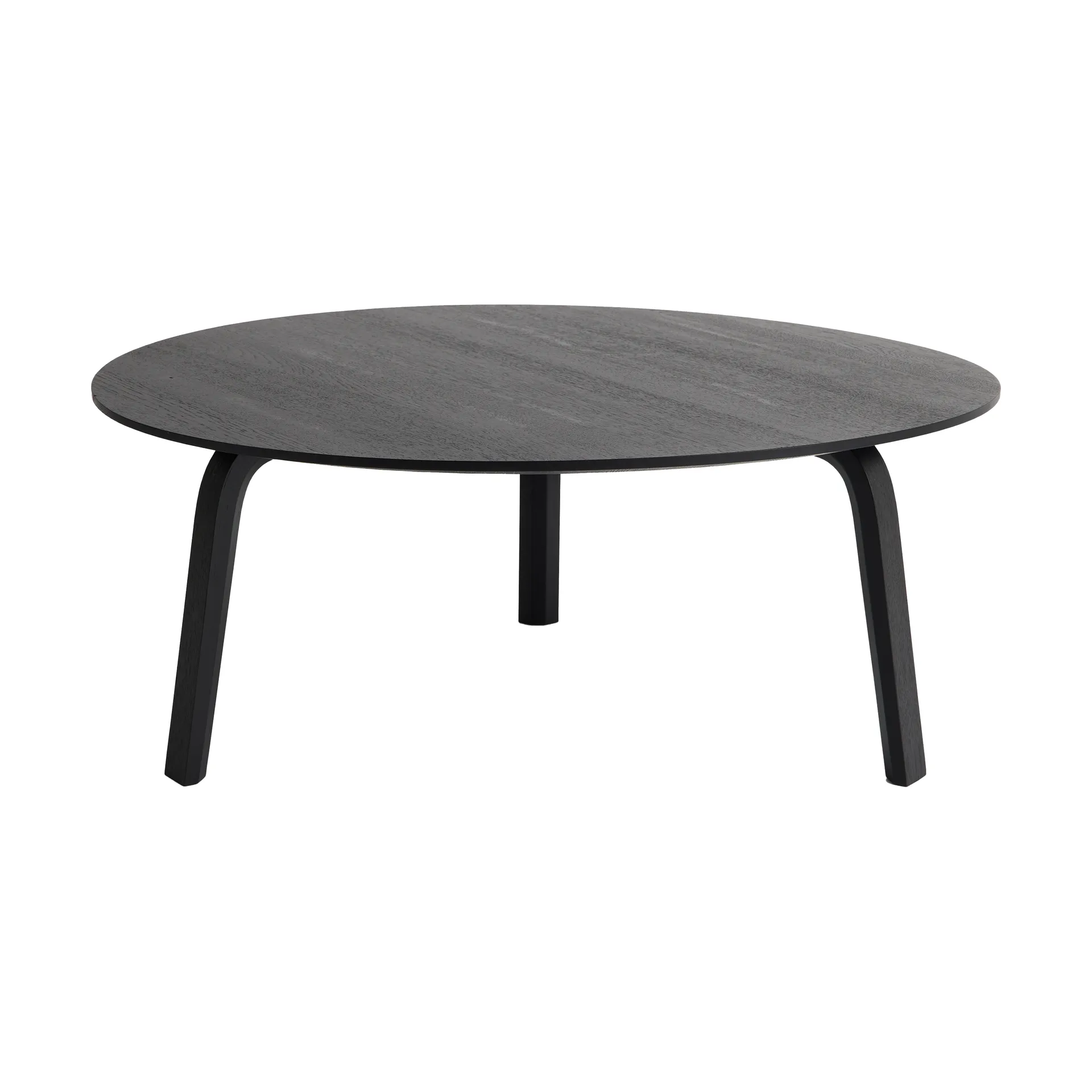 Bella soffbord, Black, Ø80x32 cm HAY