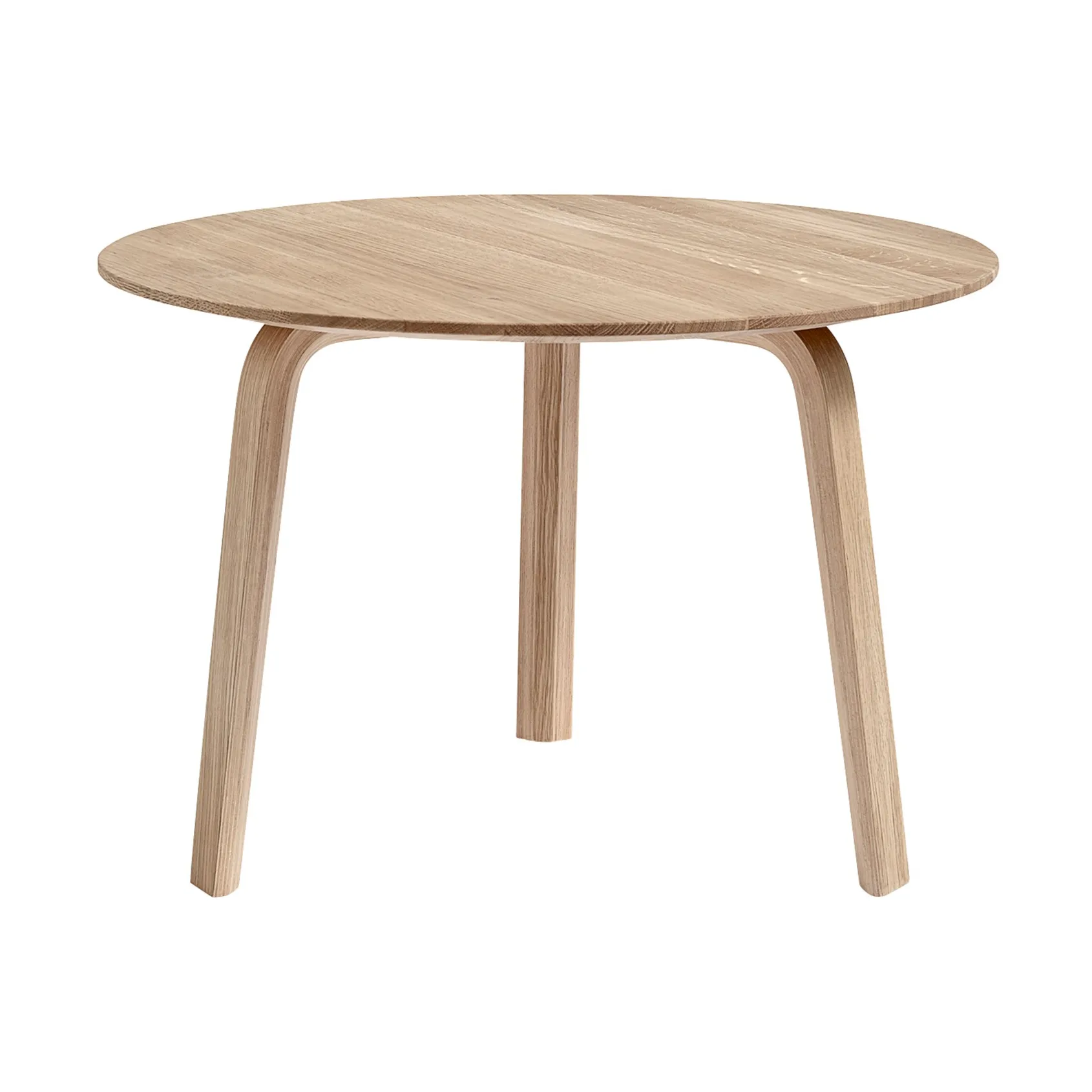 Bella soffbord, Lacquered oak, Ø60x39 cm HAY