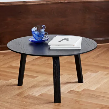 Bella soffbord - White oak, Ø60x32 cm - HAY