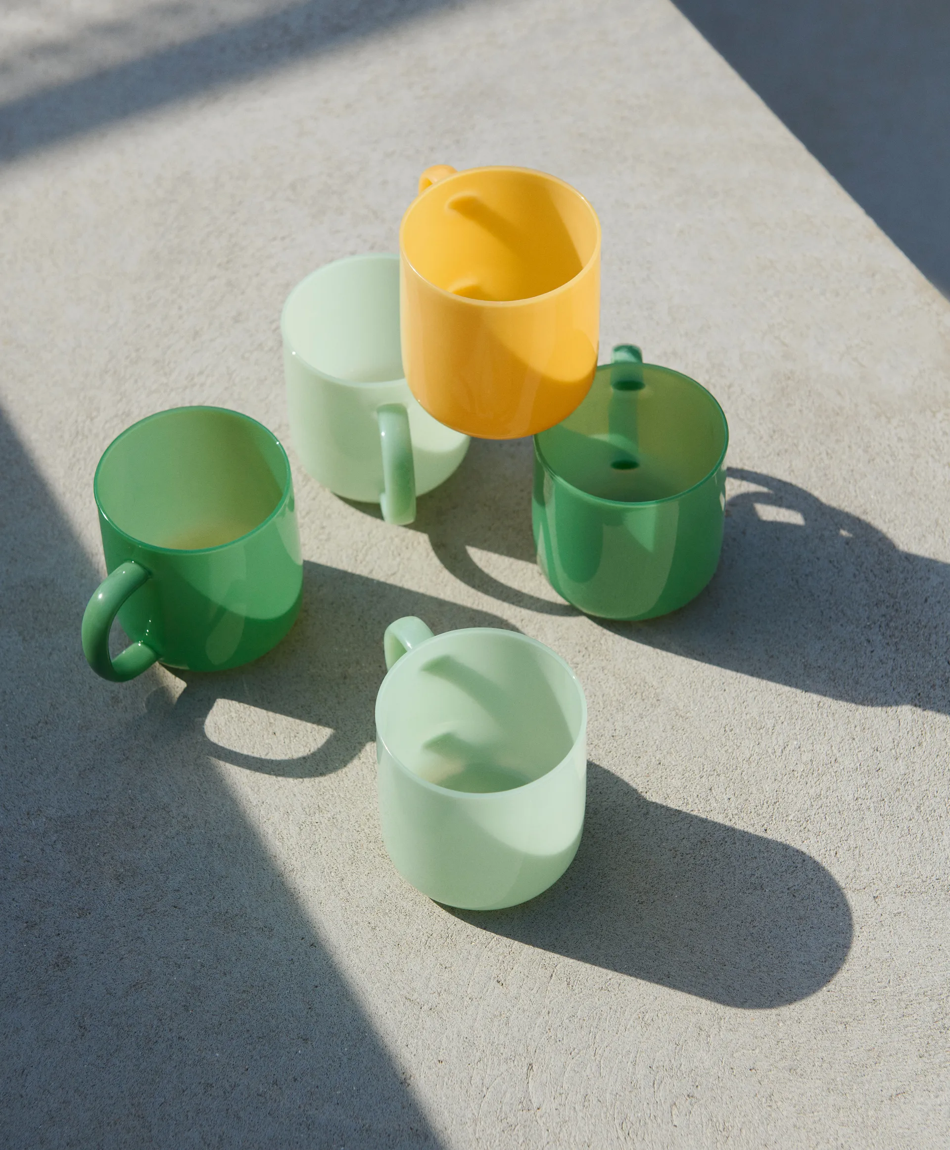 Borosilicate mugg 30 cl 2-pack, Jade green HAY