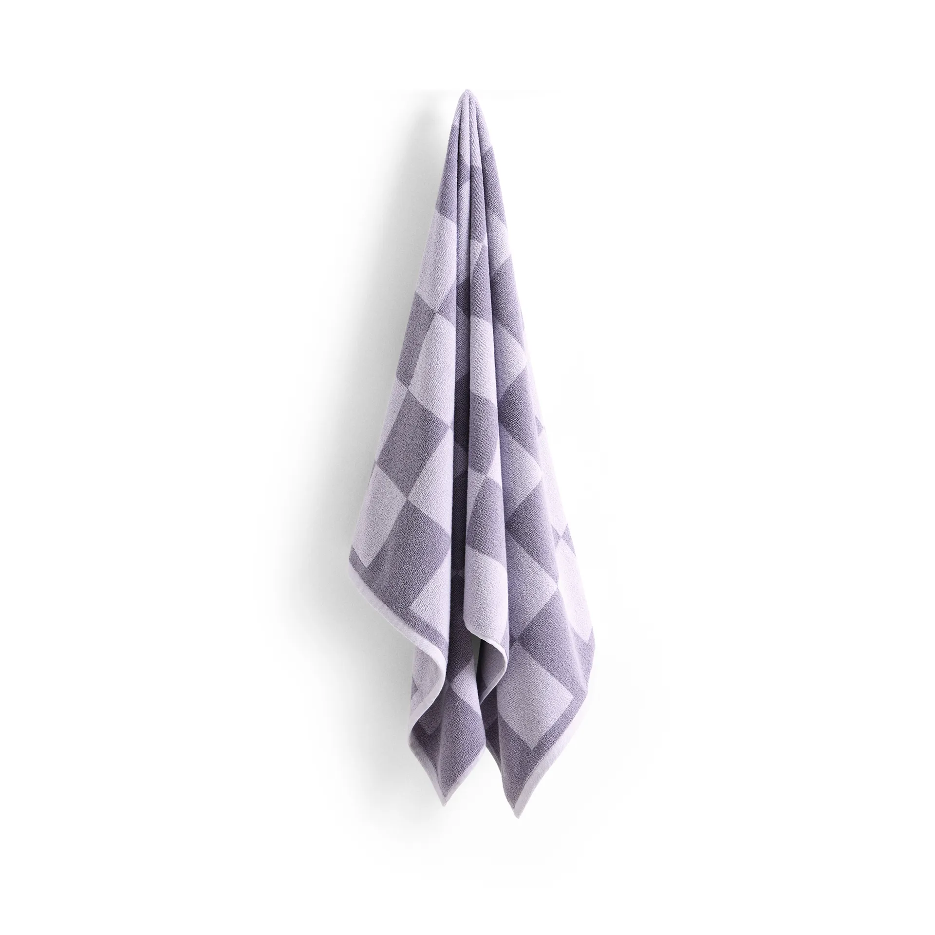 Check badhandduk 70x136 cm, Lavender HAY
