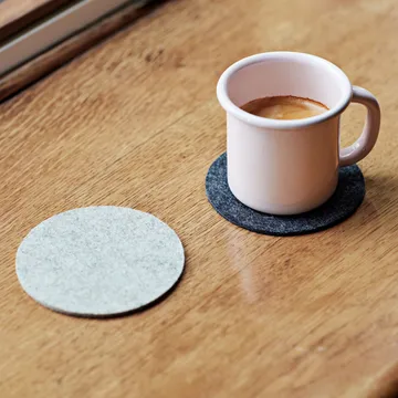 Coaster glasunderlägg - dark grey - HAY