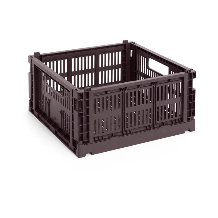 Colour Crate M Square 29,5x29,5 cm - Bordeaux - HAY