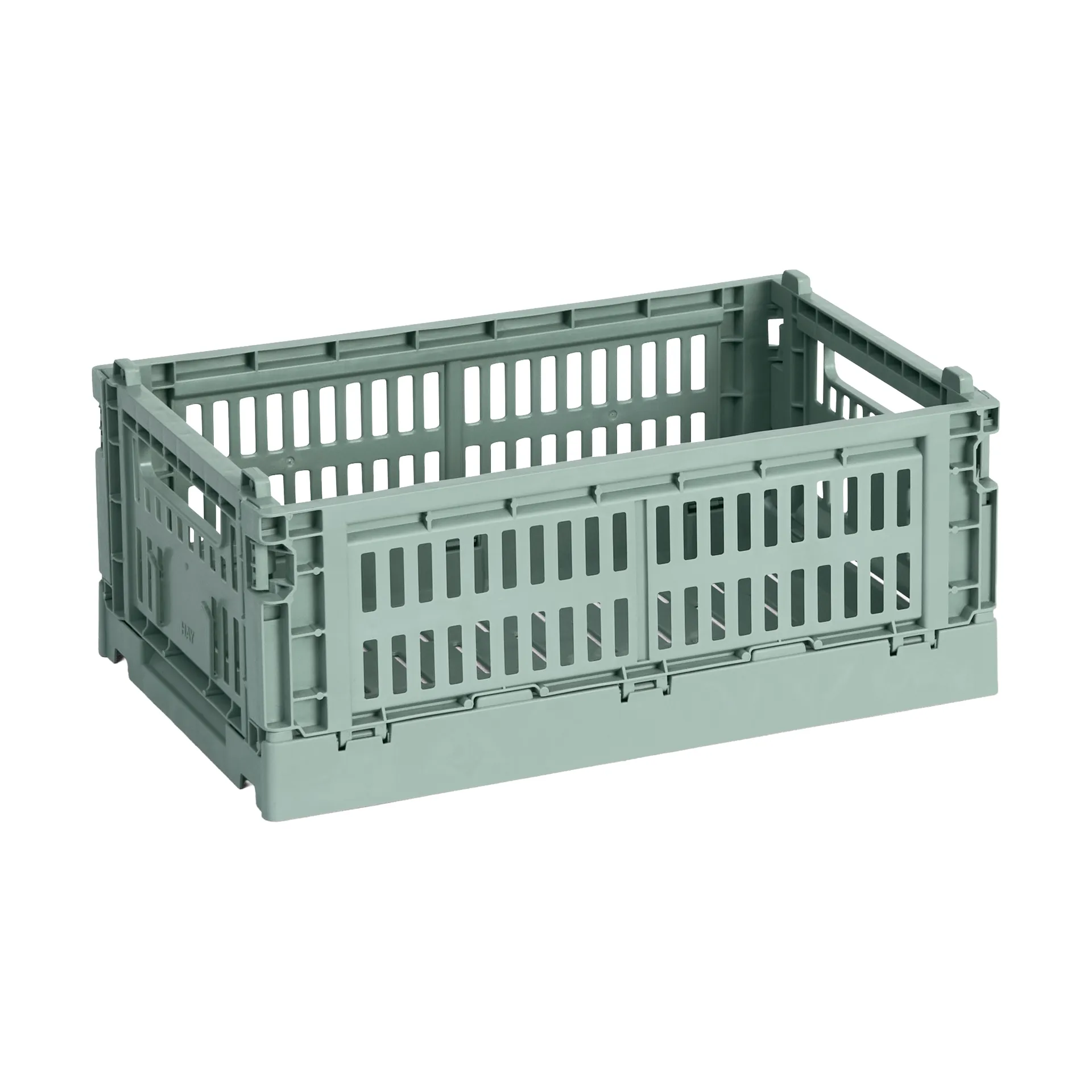 Colour Crate S 17x26,5 cm, Sage green HAY
