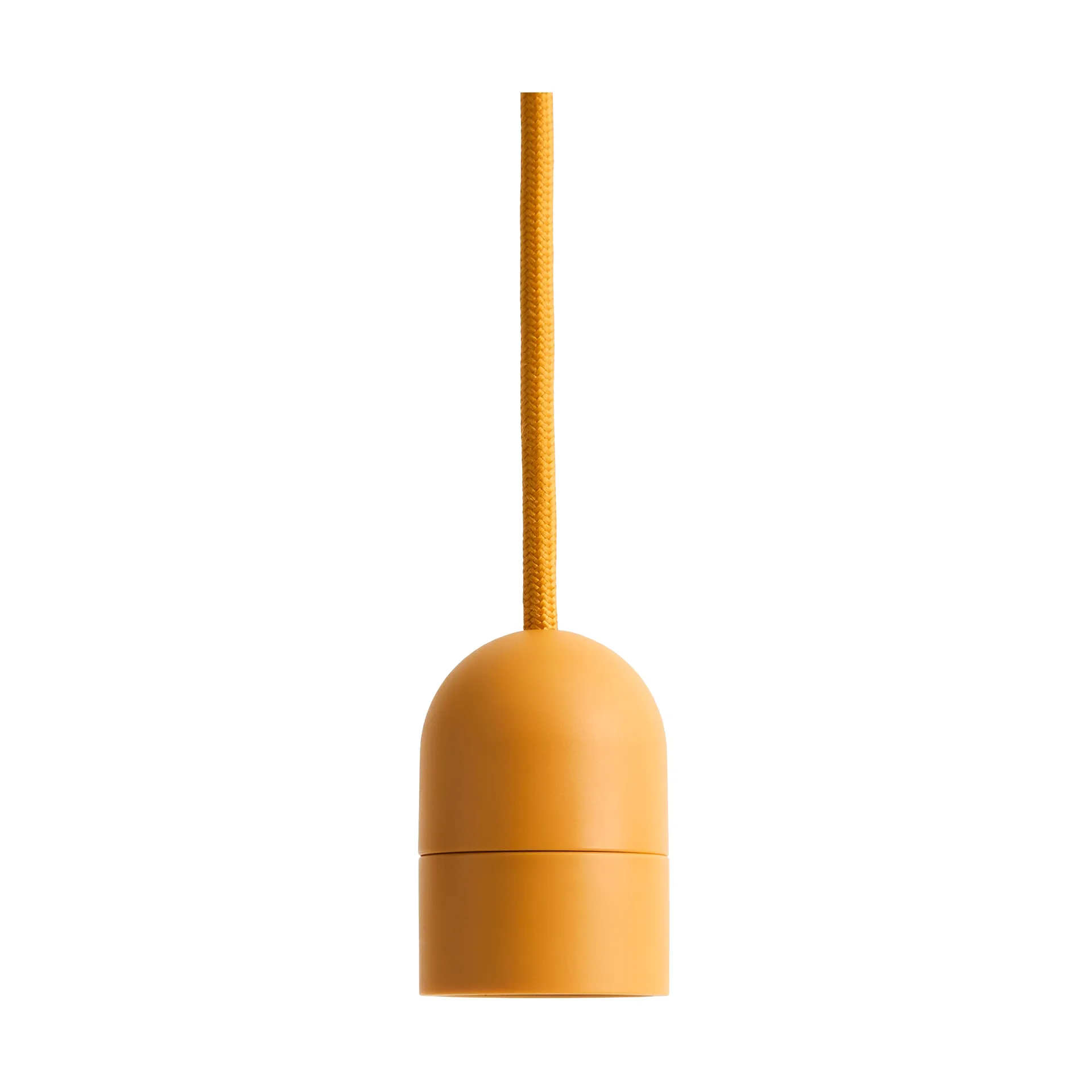 Common Pendant Cord set pendel Ø12 cm, Amber yellow HAY