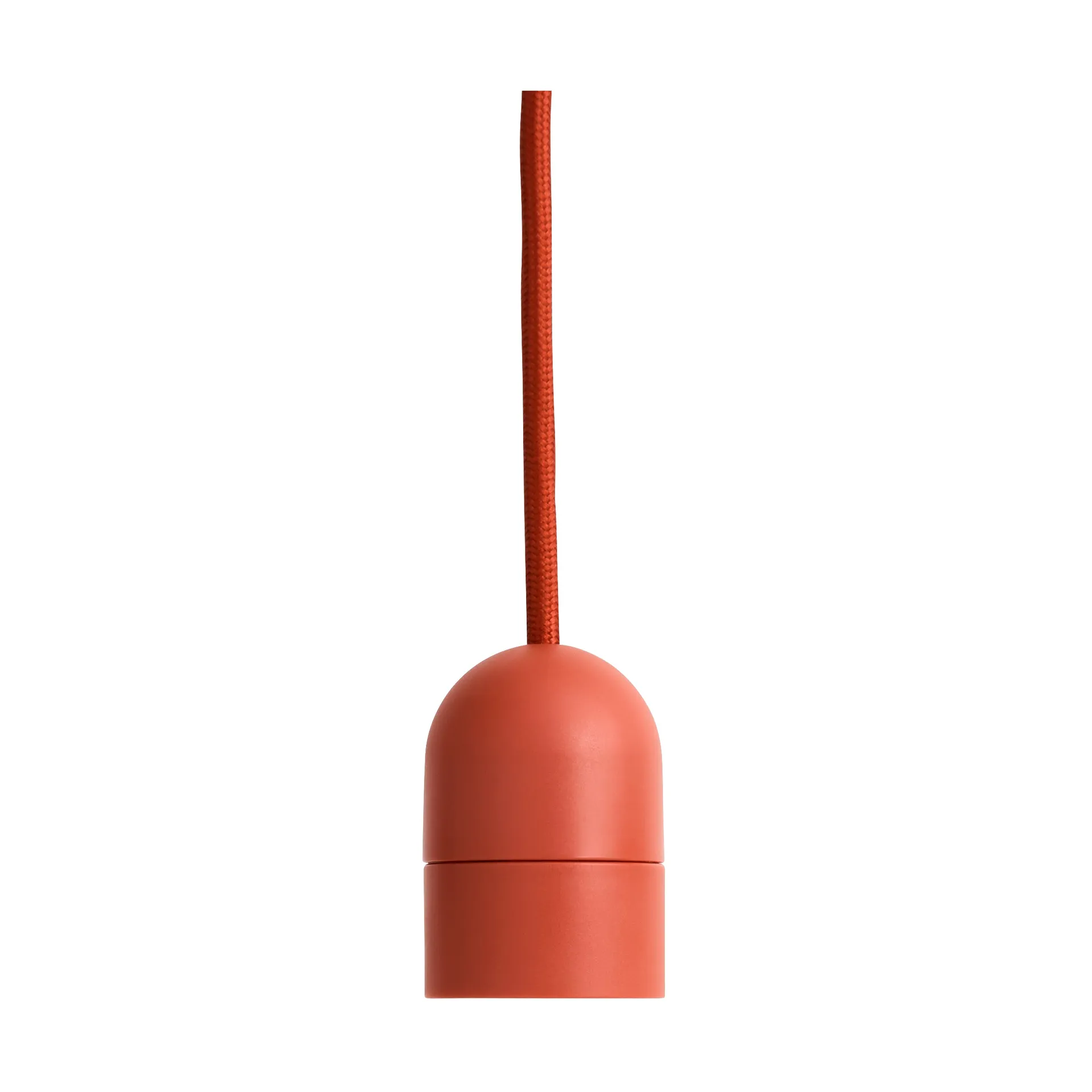 Common Pendant Cord set pendel Ø12 cm, Rusty red HAY