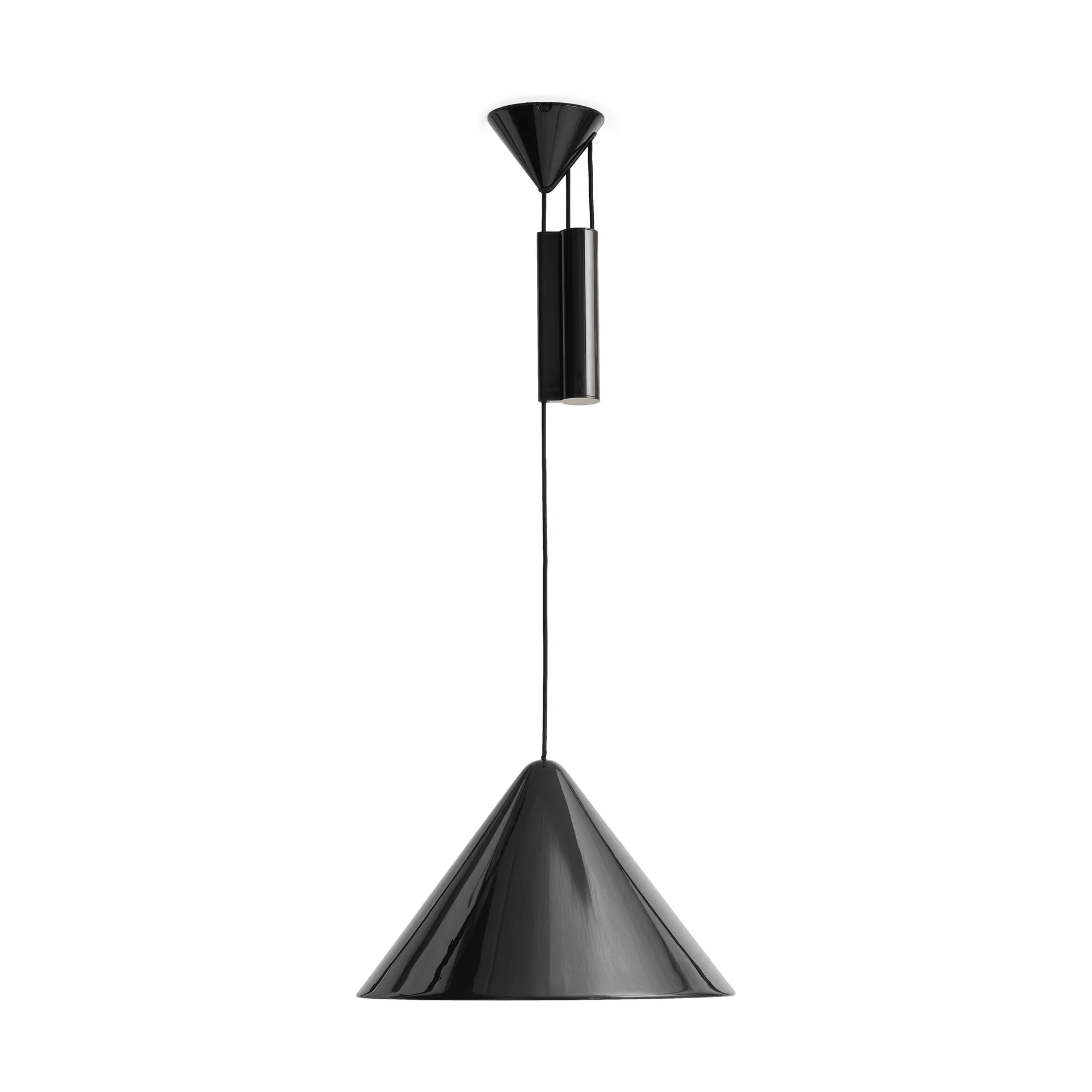 Compass Adjustable pendel 43 cm, Soft black HAY