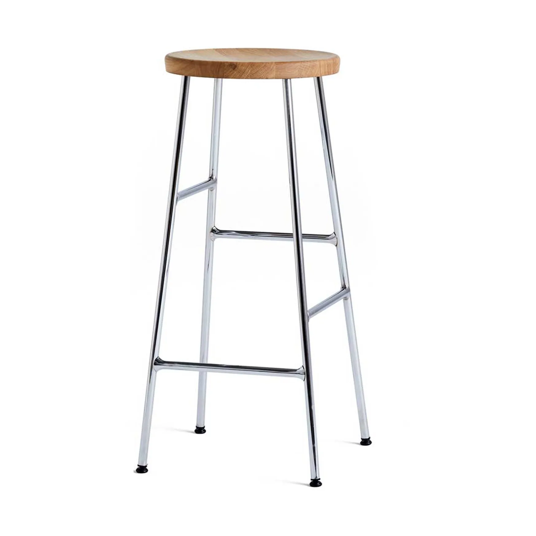 Cornet barpall 75 cm, Oiled oak-chrome HAY