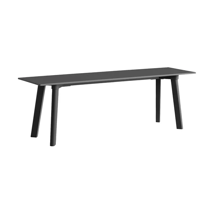 CPH215 Deux 2.0 bänk 140 cm - Stone grey-lacquered beech - HAY