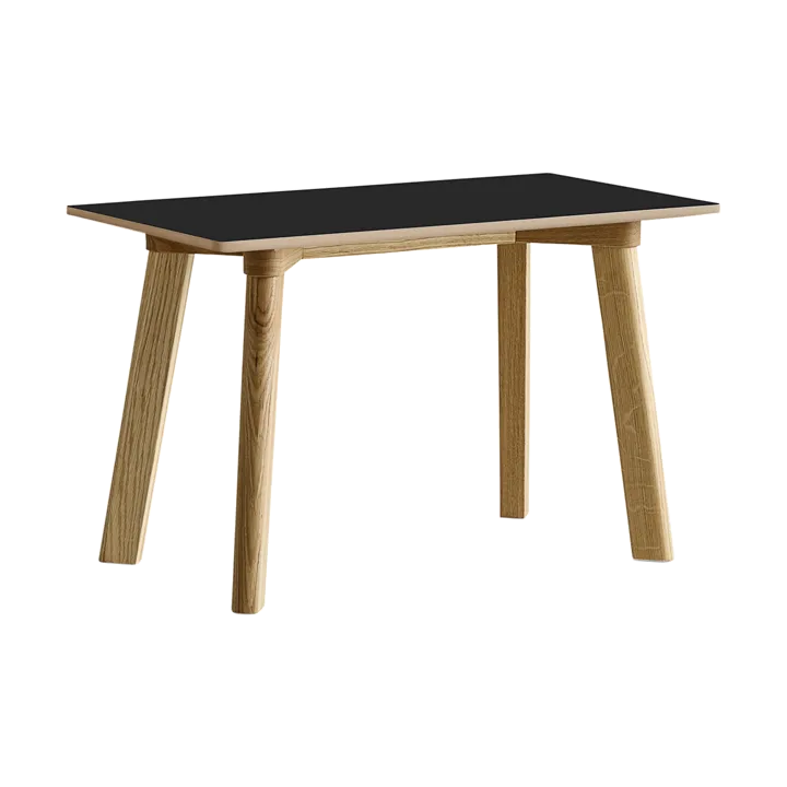 CPH215 Deux 2.0 bänk 75 cm - Black laminate-lacquered oak - HAY