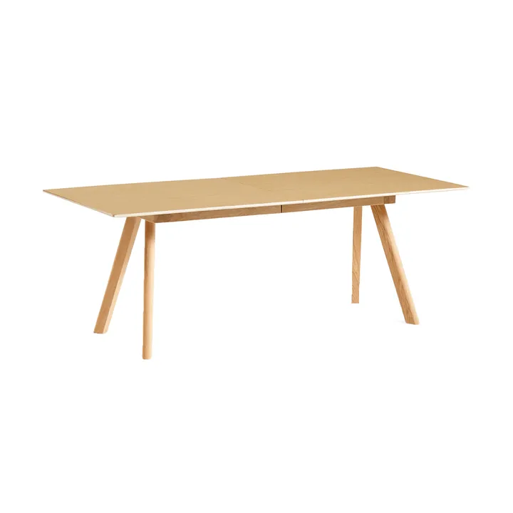 CPH30 2.0 Extendable matbord 90x200 cm - Lacquered oak-oak veneer - HAY