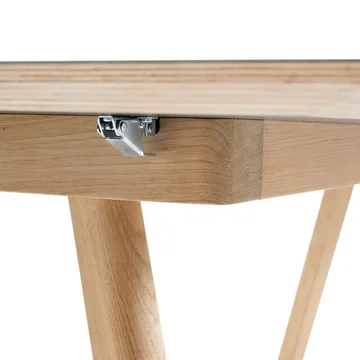 CPH30 Extendable matbord 250 cm - black, såpat ekstativ - HAY