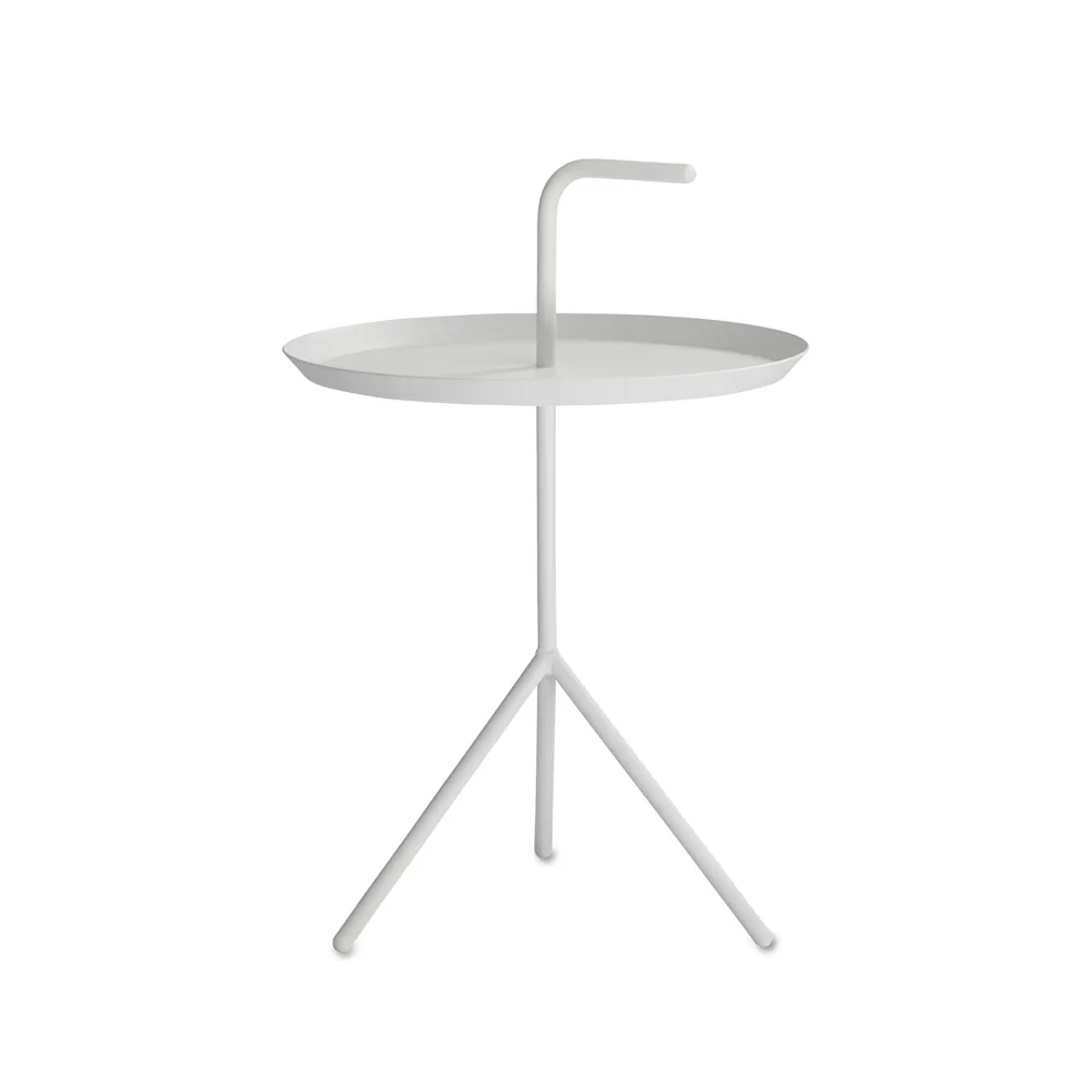 DLM sidobord Ø38 cm, White HAY