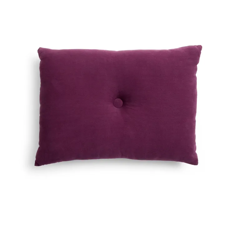 Dot Linen kudde 45x60 cm - Burgundy - HAY