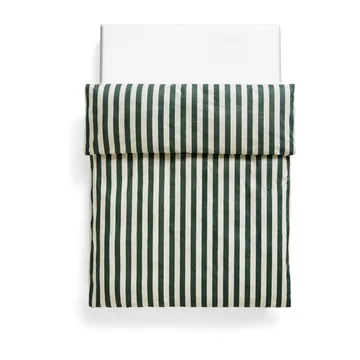 Été påslakan 220x220 cm - Dark green - HAY