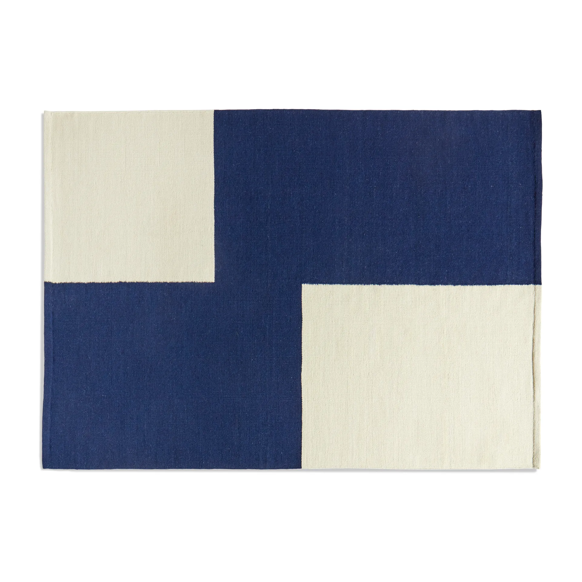 Ethan Cook Flat Works matta 170x240 cm, Blue offset HAY
