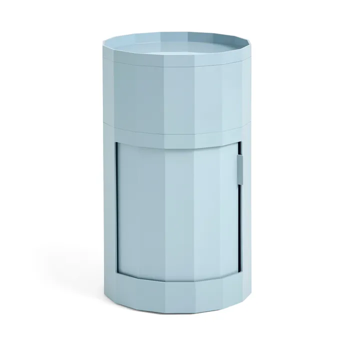 Facet Cabinet 101 sidobord - Misty blue - HAY