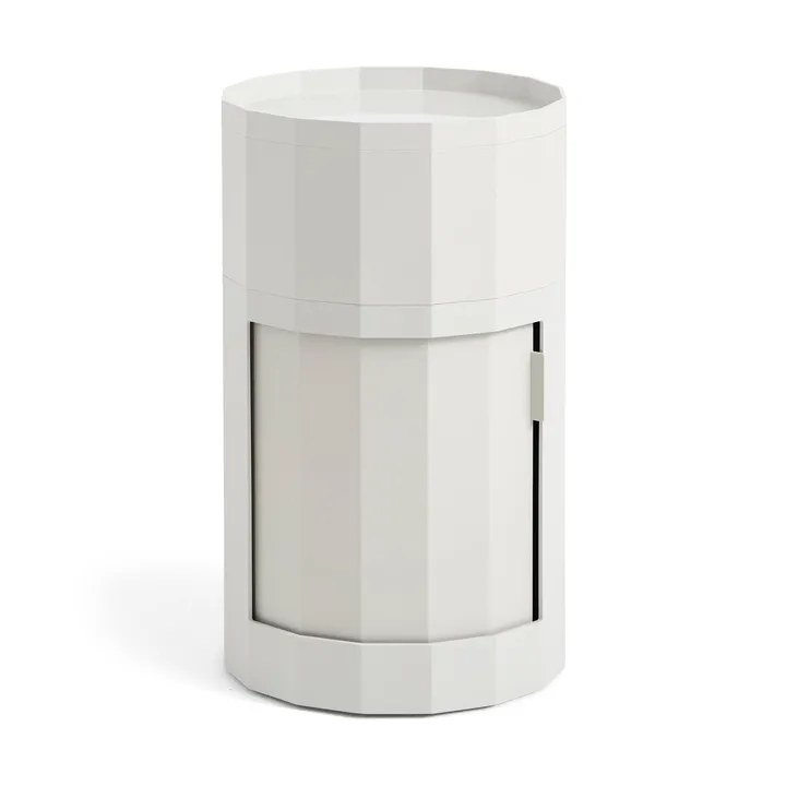 Facet Cabinet 101 sidobord - Misty grey - HAY