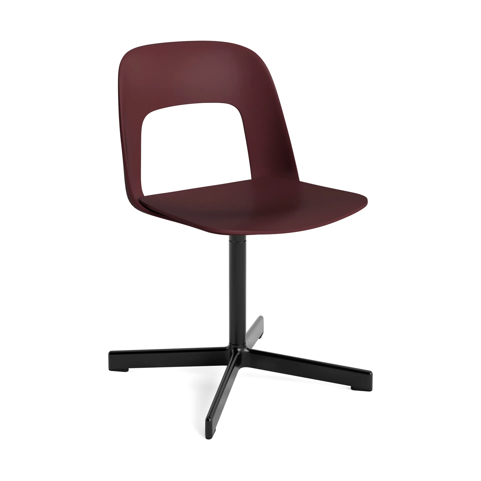 Layout Chair 131 stol, Bordeaux-black HAY