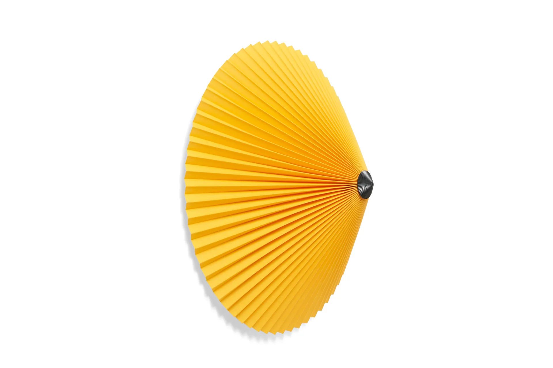 Matin flush mount plafond Ø50 cm, Yellow shade HAY