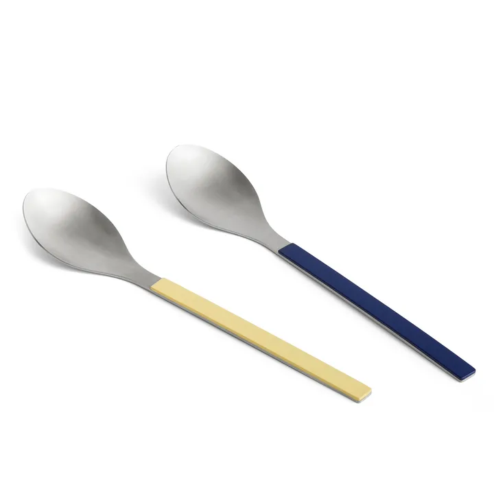 MVS serveringssked 2-pack - Dark blue-yellow - HAY
