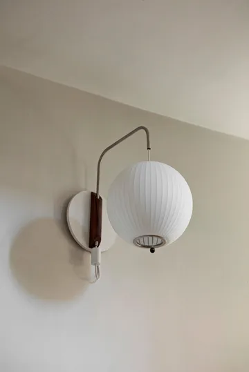 Nelson Bubble Ball vägglampa - Off white - HAY