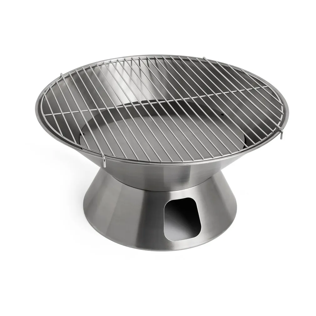 Outdoor Market grill, Rostfritt stål, Ø60 cm HAY