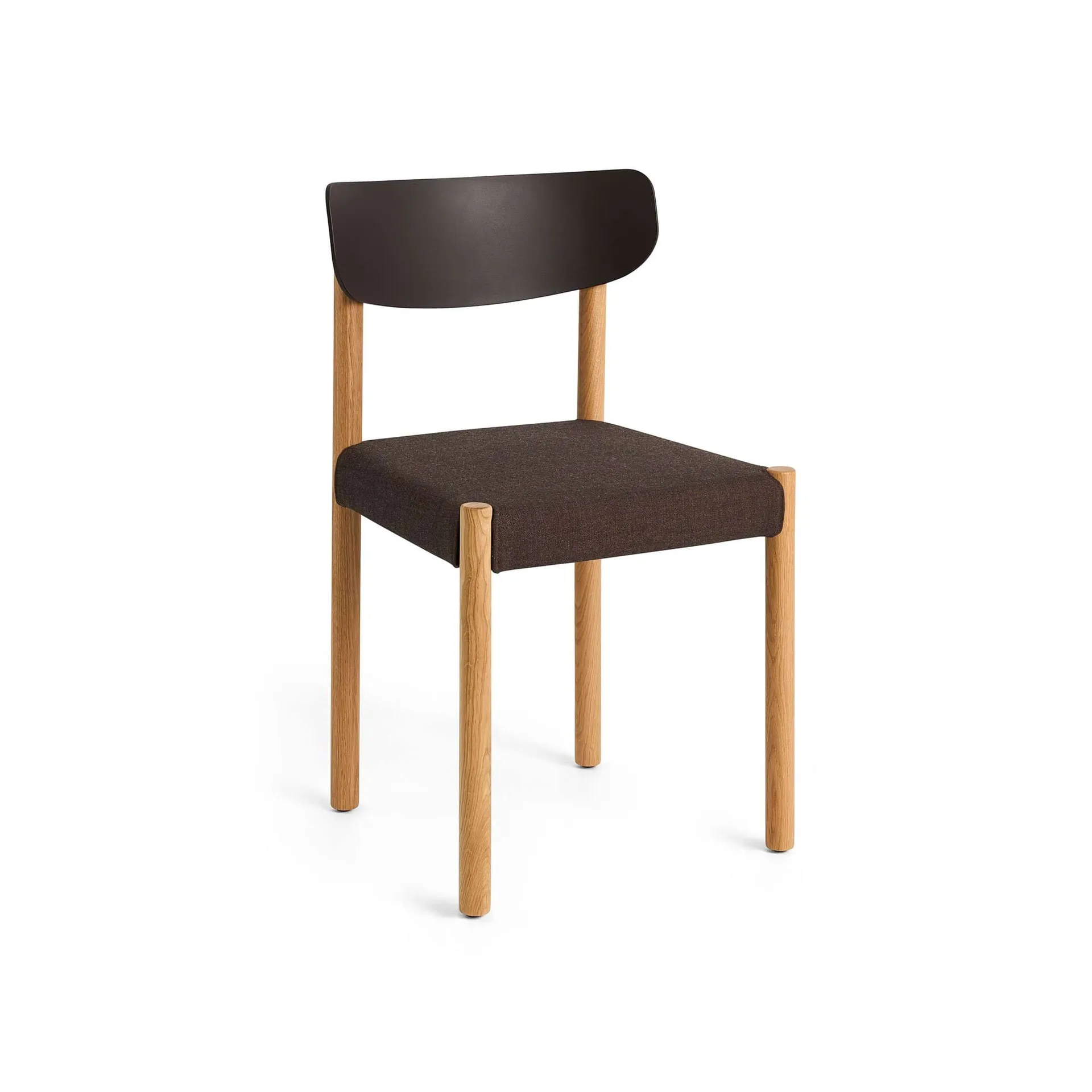Pack Chair 11 stol, Oljad ek-graphite brown-Remix 356 HAY
