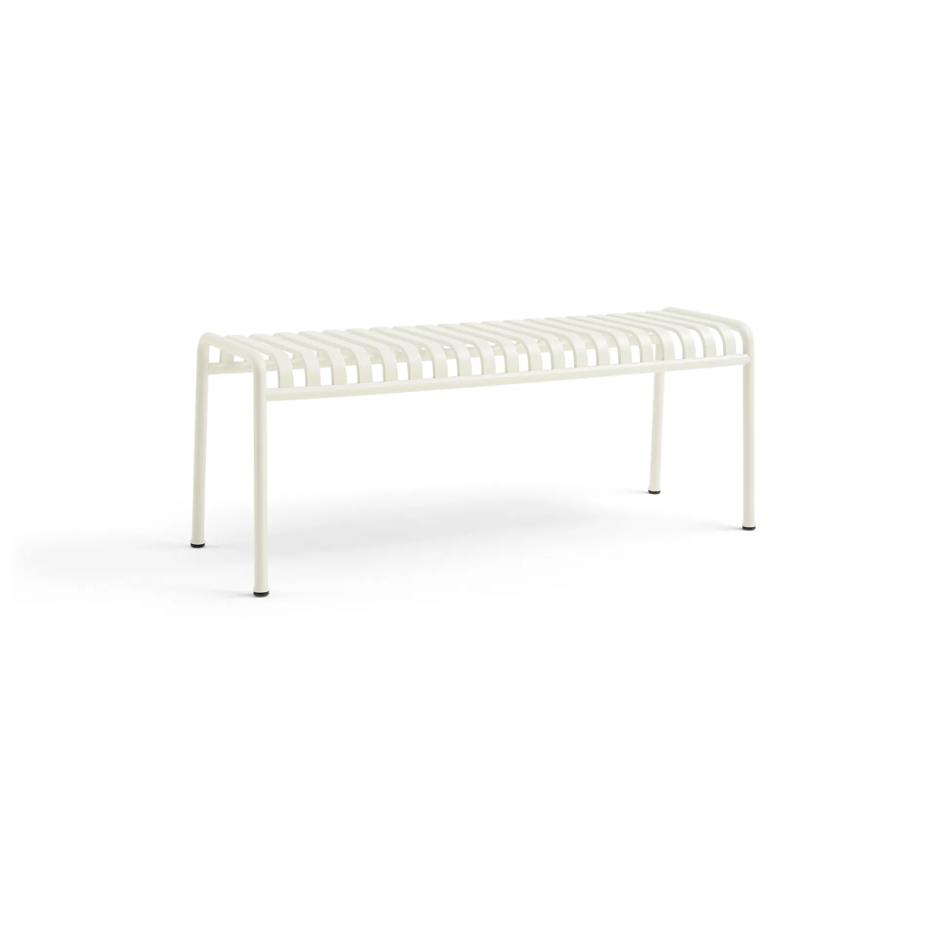 Palissade bänk 120x42 cm, Cream white HAY