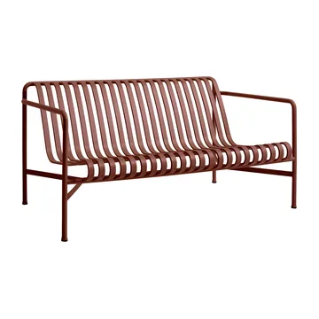 Palissade loungesoffa - Iron red - HAY