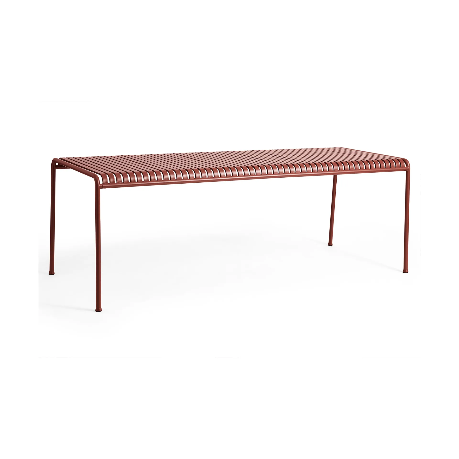 Palissade matbord 220x90 cm, Iron red HAY