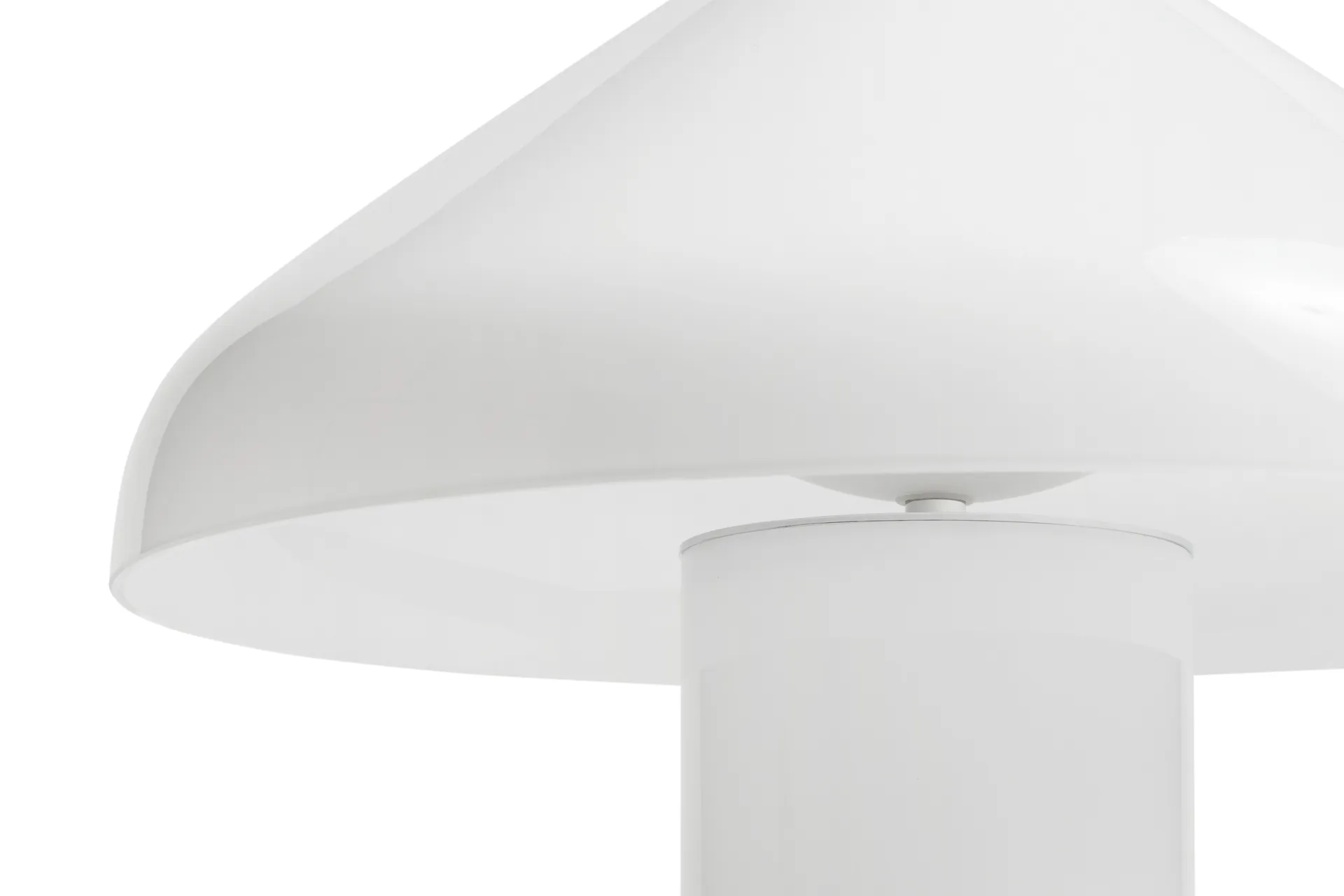 Pao Glass bordslampa Ø35 cm, Vit-opalglas HAY