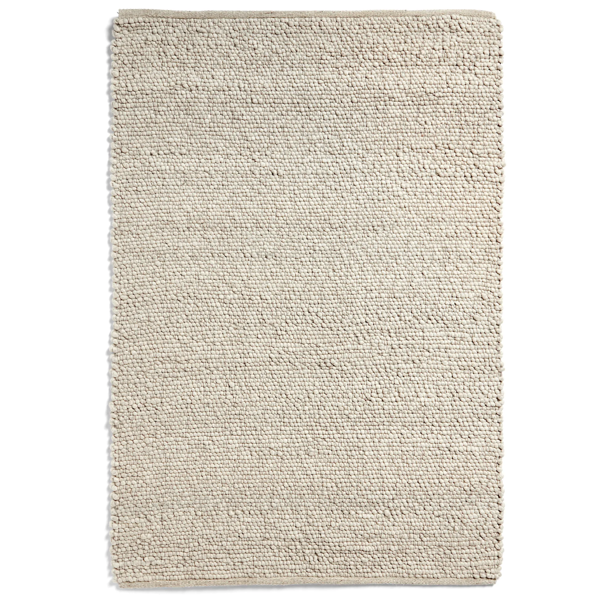 Peas Random ullmatta 140x200 cm, Soft grey HAY