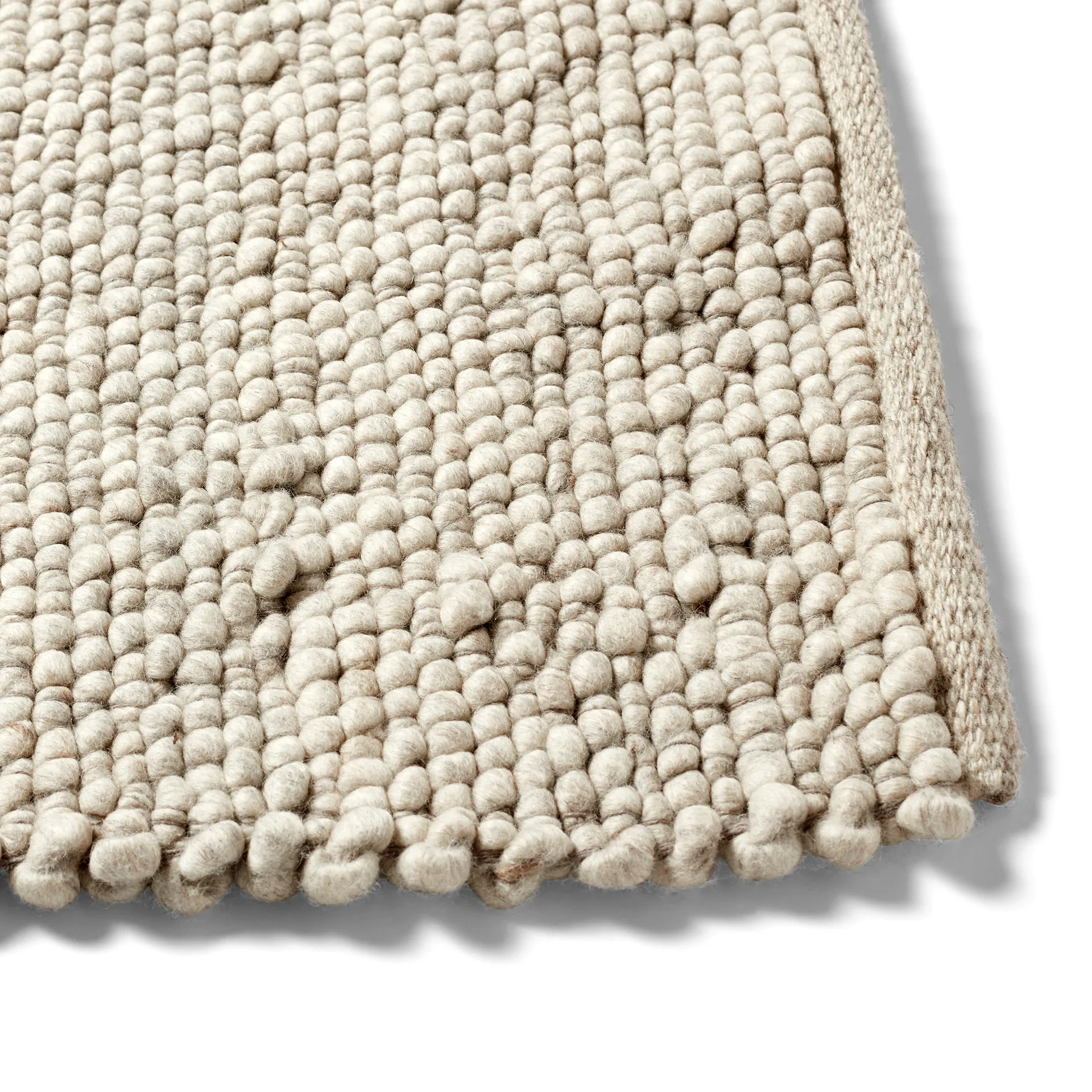 Peas Random ullmatta 170x240 cm, Soft grey HAY