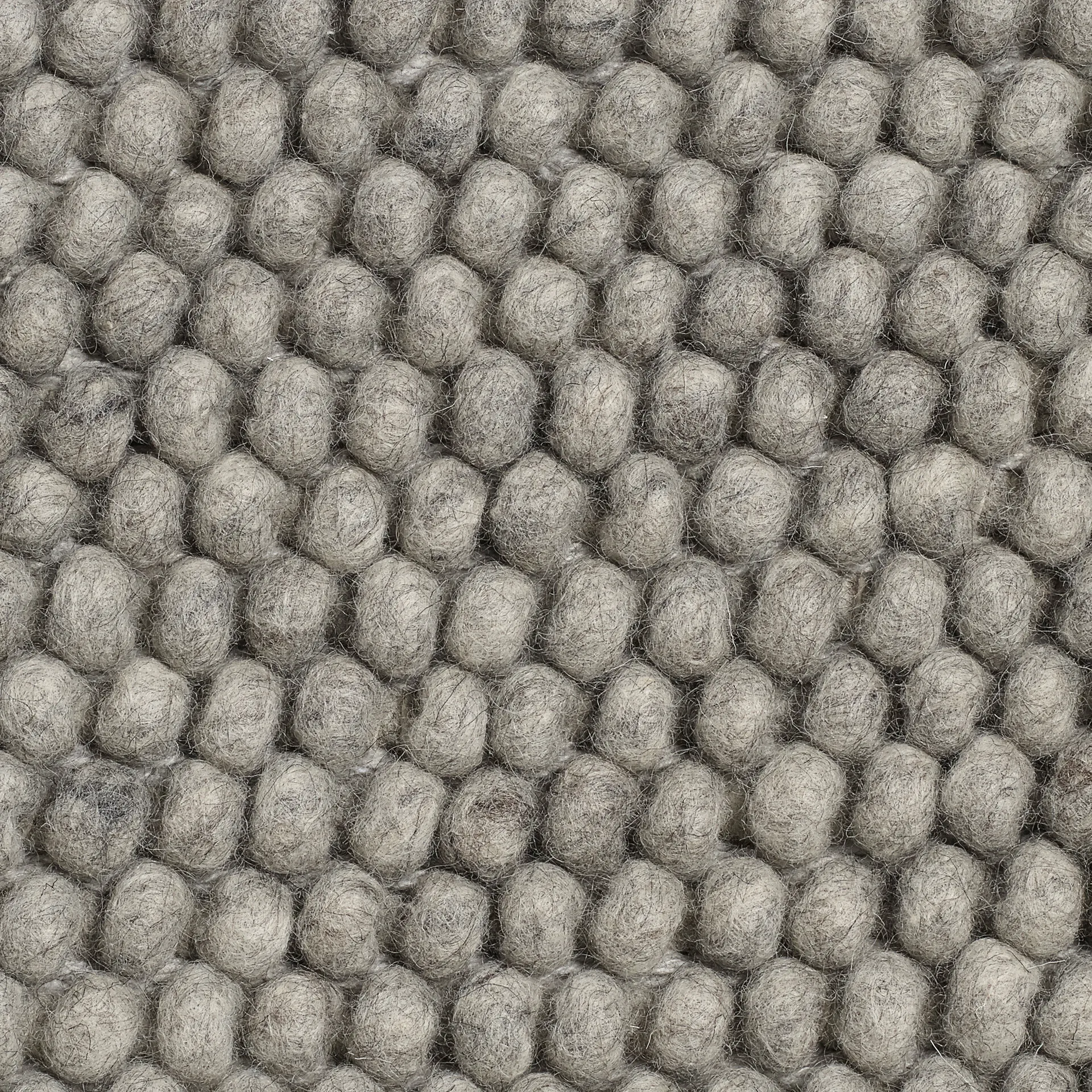 Peas ullmatta 140x200 cm, Medium grey HAY