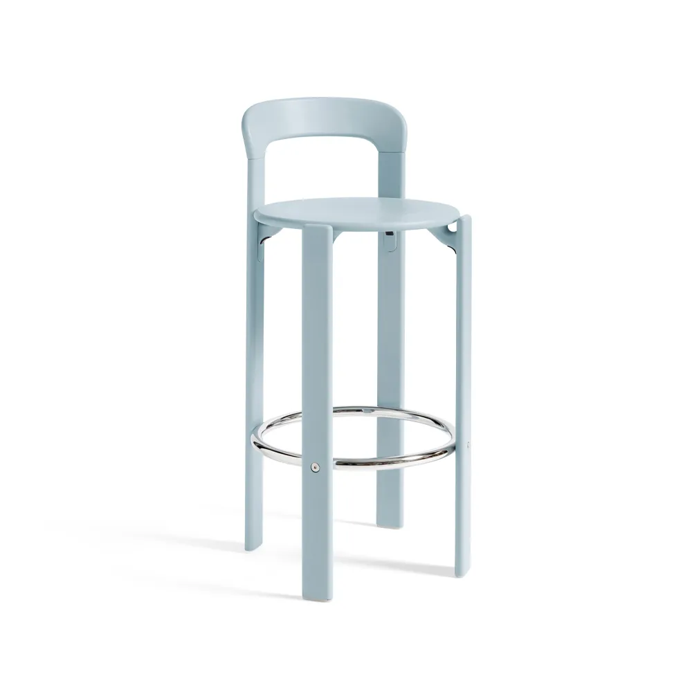 Rey barstol 75 cm, Slate blue HAY