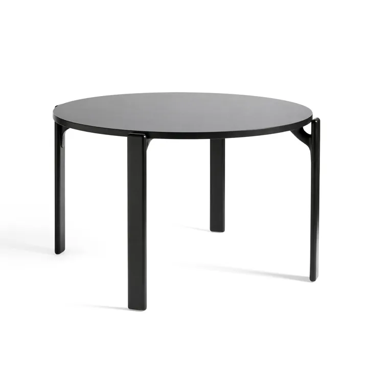 Rey matbord Ø128 cm - deep black - HAY