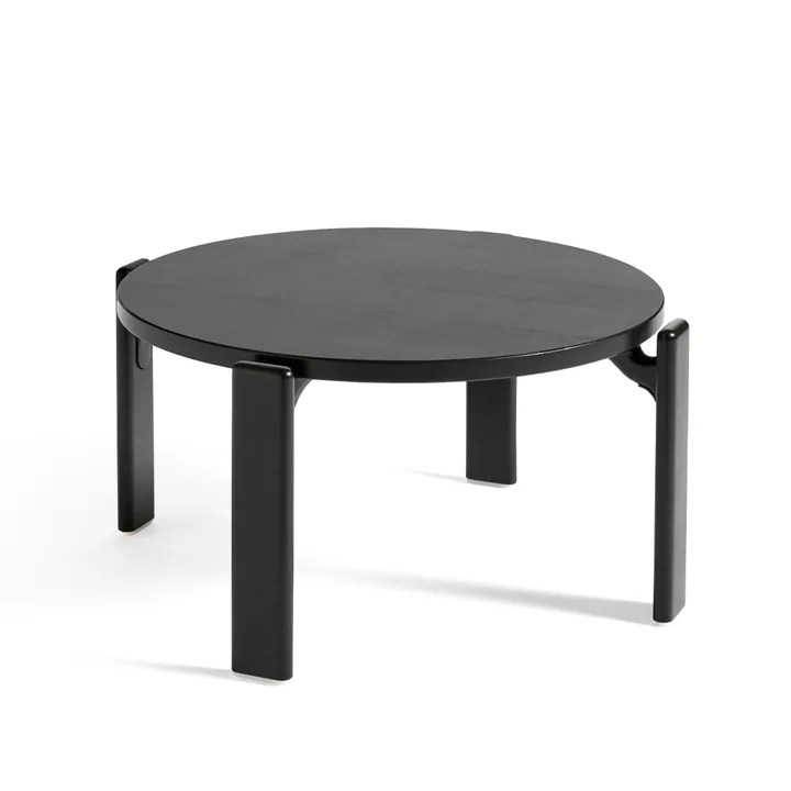 Rey soffbord Ø66,5x32 cm - deep black - HAY