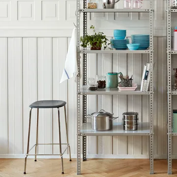 Soft Edge 30 Low barpall - Dusty green- kromstativ - HAY