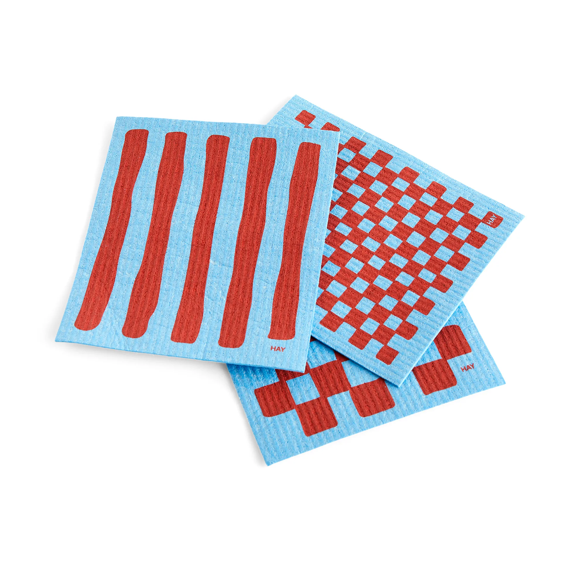 Sponge disktrasa 3-pack, Blå HAY