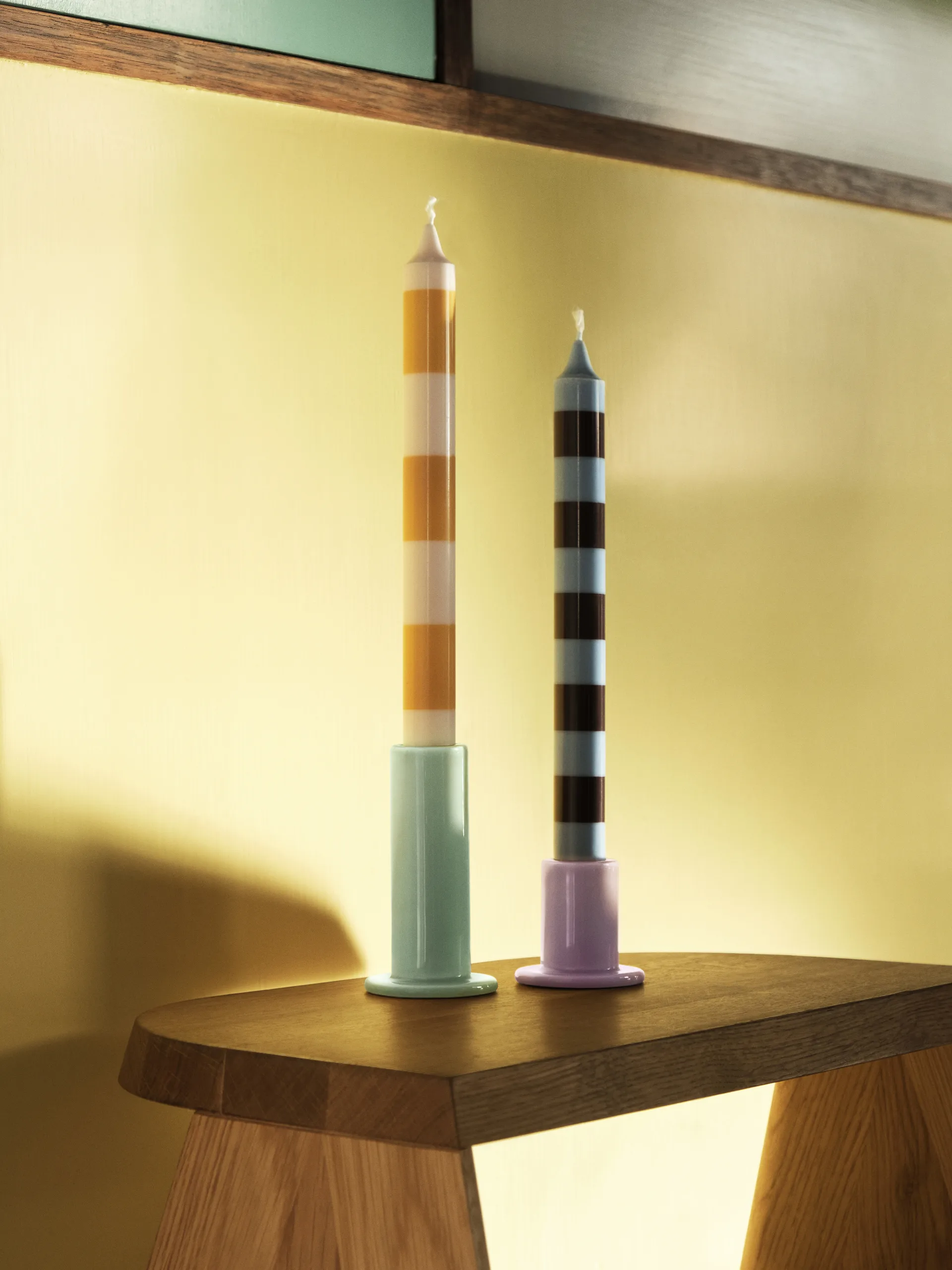 Stripe ljus 4-pack, Bright HAY