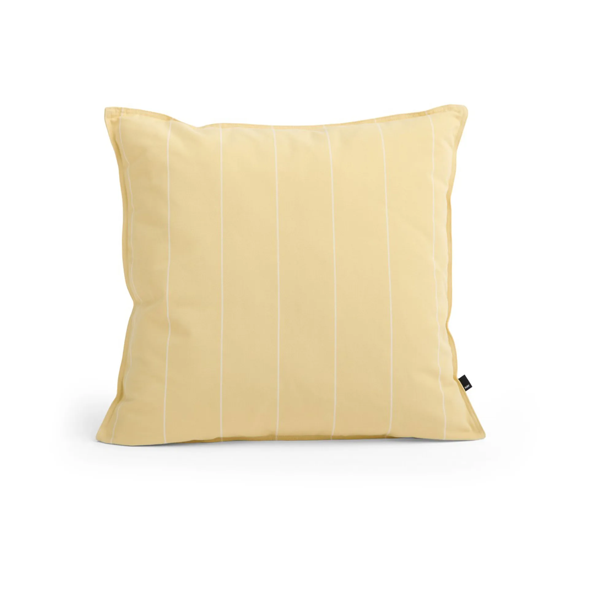 Terrazza kudde, Yellow narrow stripe, 60x60 cm HAY