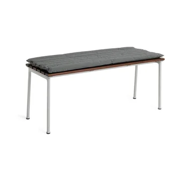 Traverse Quilted Bench 114/Dining Bench bänkdyna - Black pepper - HAY